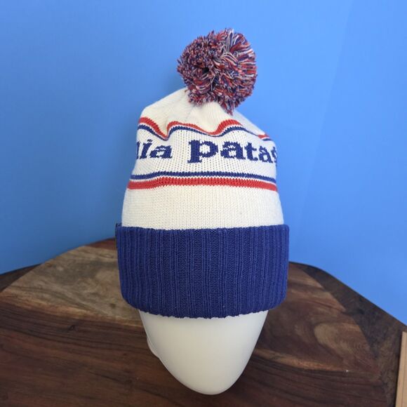 Patagonia Powder Town Beanie Toque Viking Blue 29187 Unisex Adult One Size - Picture 2 of 8